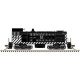 Alco S2 w/LokSound & DCC - Master(R) -- Santa Fe 2374 (black, white, blue), N, Atlas Model Railroad Co. 40005711