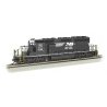 EMD SD40-2 - Standard DC -- Norfolk Southern 6160 (black, white, Horse Head Logo), HO, Bachmann Industries 67027