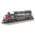 EMD GP40 - DCC -- Southern Pacific 3086 (gray, red, Speed lettering), HO, Bachmann Industries 60312