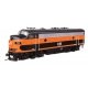 EMD F7 A-B Set - Standard DC -- Bessemer & Lake Erie 722A, 722B, HO, WalthersMainline 11401