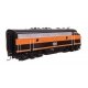EMD F7 A-B Set - Standard DC -- Bessemer & Lake Erie 722A, 722B, HO, WalthersMainline 11401