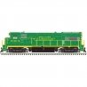 GE U33/36B - Standard DC - Master(R) Silver -- Reading & Northern 3304 (green, yellow, N, Atlas Model Railroad Co. 40005944