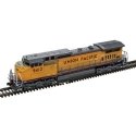 GE Dash 8-40CW - Standard DC - Master(R) Silver -- Union Pacific 9412 (Armour Yellow, N, Atlas Model Railroad Co. 40005844