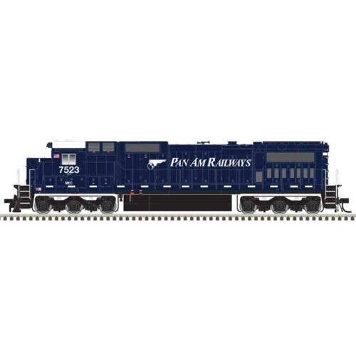 GE Dash 8-40C - Front Ditch Lights - Standard DC - Master(R) -- Pan Am Railways 7523 , N, Atlas Model Railroad Co. 40005655