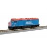 EMD F40PH Commuter Version - Standard DC -- Metra 157 `City of Palatine` (blue, red, white), N, Kato USA Inc 1769107
