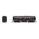 EMD F7B - Standard DC - Stealth -- Cotton Belt SSW 928 (Black Widow, black, red), N, Broadway Limited Imports 9284
