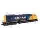 EMD SD75I - Standard DC -- Ontario Northland 2101, HO, WalthersMainline 11013