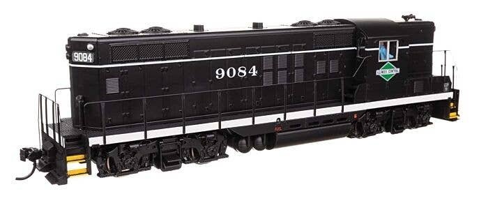 EMD GP9 Phase II with High Hood - Standard DC -- Illinois Central 9084, HO, WalthersMainline 10497