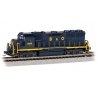 EMD GP40 Dynamic Brakes - Standard DC -- Baltimore & Ohio 3688, N, Bachmann Industries 63571