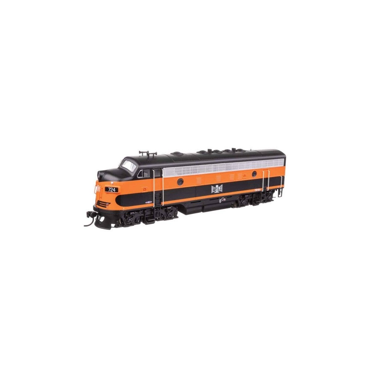 EMD F7 A - Standard DC -- Bessemer & Lake Erie 724A, HO, WalthersMainline 11403