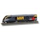 Siemens SCV-42 Charger - WowSound(R) and DCC -- VIA Rail Canada 2201 (gray, yellow, red), N, Bachmann Industries 69051