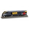 Siemens SCV-42 Charger - WowSound(R) and DCC -- VIA Rail Canada 2201 (gray, yellow, red), N, Bachmann Industries 69051