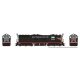 EMD SD7 High Nose - ESU LokSound and DCC -- Southern Pacific 5322 (Black Widow, black, silver,, HO, Rapido Trains Inc 50611