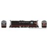 EMD SD7 High Nose - ESU LokSound and DCC -- Southern Pacific 5322 (Black Widow, black, silver,, HO, Rapido Trains Inc 50611
