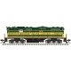 EMD GP7 - ESU Sound and DCC - Classic(R) Gold -- Maine Central 566 (green, gold), HO, Atlas Model Railroad Co. 10003954