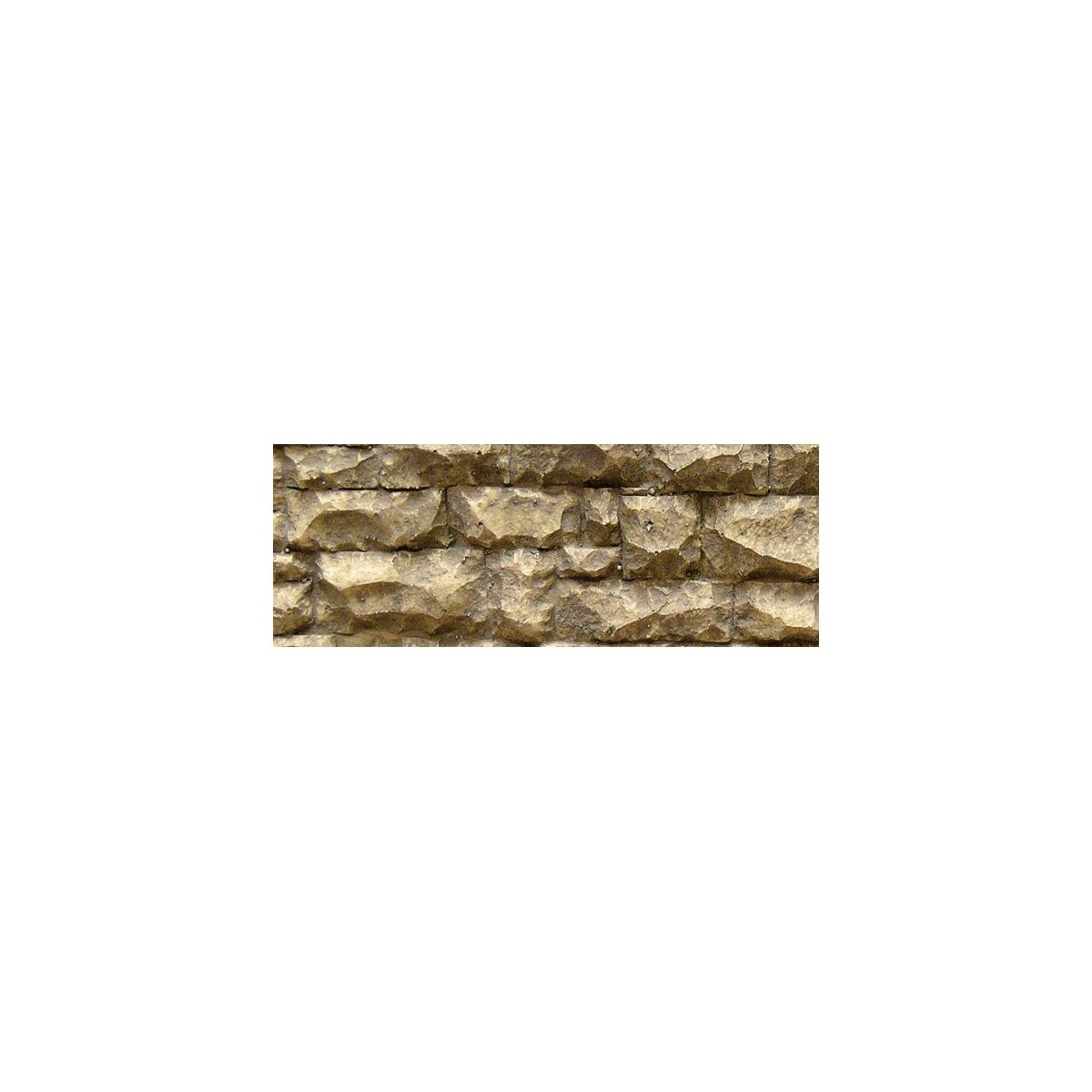 Flexible Random Stone Wall w/Self-Adhesive Backing -- Large Stones - 13 x 3-1/2′ 33 x 8.9cm, ALL, Chooch Enterprises 8254