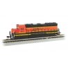 EMD GP40 - Econami Sound and DCC -- BNSF Railway 3013 (orange, black, Wedge Logo), N, Bachmann Industries 66358