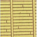 Flexible Timber Retaining Wall -- Small for HO & N Scales - 3-3/4 x 12′ 9.5 x 30.5cm, ALL, Chooch Enterprises 8608