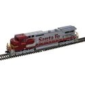 GE Dash 8-40CW - Sound and DCC - Master(R) Gold -- Santa Fe 923 (Warbonnet, red, silv, N, Atlas Model Railroad Co. 40005861