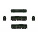 EMD F3 A-Unpowered B Set - Standard DC - Stealth -- Pannsylvania Railroad 9510A, 9510B (, HO, Broadway Limited Imports 9673
