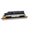 EMD BL2 - DCC -- Chesapeake & Ohio 85 (blue, white, yellow), HO, Bachmann Industries 69201