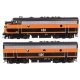 EMD F7 A-B Set - ESU Sound and DCC -- Bessemer & Lake Erie 714A/714B, HO, WalthersMainline 21400