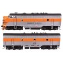 EMD F7 A-B Set - ESU Sound and DCC -- Western Pacific 917A/917B, HO, WalthersMainline 21419