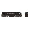 GE C36-7 - Standard DC -- Norfolk & Western 8527 (Claytor Scheme, black white, Spelled-Out Roa, HO, Rapido Trains Inc 42120