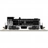 Alco S2 w/LokSound & DCC - Master(R) -- Santa Fe 2388 (black, white, blue), N, Atlas Model Railroad Co. 40005712
