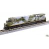 EMD SD70ACU - DCC -- Canadian Pacific 6644 (Military Heritage, D Day, green camouflage), N, Kato USA Inc 1768540DCC