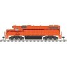 EMD GP38-2 Phase II - LokSound and DCC -- South Shore Freight 2005 (orange, maroon, s, N, Atlas Model Railroad Co. 40004838