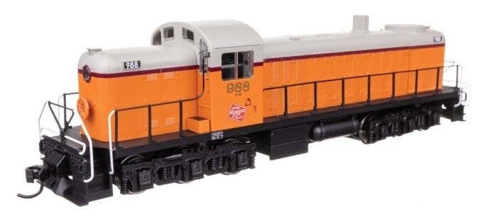 Alco RSC-2 - ESU(R) Sound and DCC -- Milwaukee Road 988, HO, WalthersMainline 20716