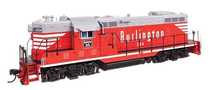 EMD GP7 - Standard DC -- Chicago, Burlington & Quincy 234, HO, WalthersProto 49420
