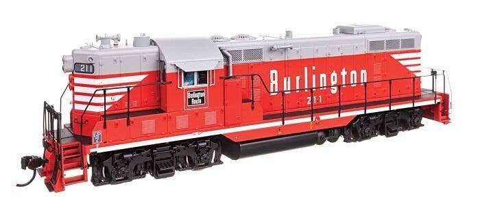 EMD GP7 - Standard DC -- Chicago, Burlington & Quincy 211, HO, WalthersProto 49419