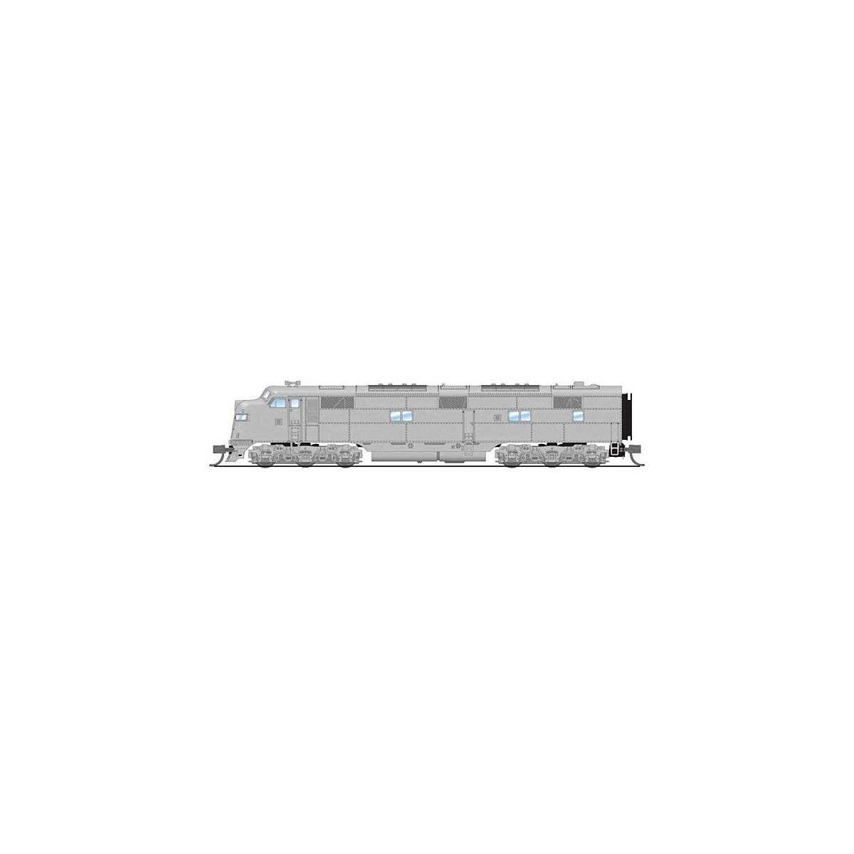 EMD E7A - Sound & DCC - Paragon4(TM) -- Undecorated, N, Broadway Limited Imports 8778