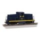 GE 44-Ton Switcher - Sound and DCC - Sound Value -- Baltimore & Ohio 8301 (blue, yellow), HO, Bachmann Industries 68201