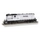 EMD GP7 - Standard DC -- Amtrak 760 (MOW Scheme silver, black), HO, Bachmann Industries 69101