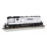 EMD GP7 - Standard DC -- Amtrak 760 (MOW Scheme silver, black), HO, Bachmann Industries 69101