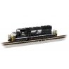 EMD SD40-2 - Econami(TM) Sound and DCC -- Norfolk Southern 6160 (black, white, Horse Head Log, N, Bachmann Industries 67076