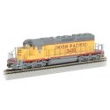 EMD SD40-2 w/DCC & Sound -- Union Pacific 3450 (Armour Yellow, gray, red), HO, Bachmann Industries 67205