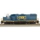 EMD GP38-2 - Standard DC -- CSX 2640, HO, Bachmann Industries 61720