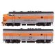 EMD F7 A-B Set - Standard DC -- Western Pacific 916A, 916B, HO, WalthersMainline 11418