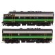 EMD F7 A-B Set - Standard DC -- Reading 267A/267B, HO, WalthersMainline 11414