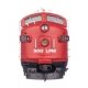 EMD FP7 Standard DC -- Soo Line 503A (white, red, black), HO, WalthersProto 49557