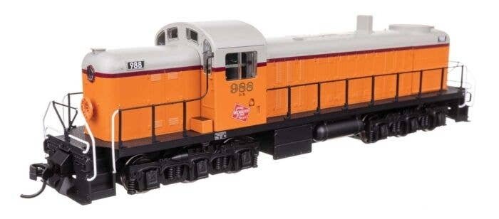 Alco RSC-2 - Standard DC -- Milwaukee Road 988, HO, WalthersMainline 10716
