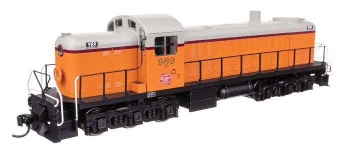 Alco RSC-2 - Standard DC -- Milwaukee Road 989, HO, WalthersMainline 10717