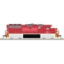 EMD GP60 - LokSound and DCC - Master(TM) Gold -- BNSF Railway 168 (Ex-Vermont, red, w, N, Atlas Model Railroad Co. 40004933
