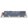 GE Dash 8-39B - LokSound and DCC - Master(R) Gold -- Southern Pacific 8017 (gray, re, HO, Atlas Model Railroad Co. 10004322