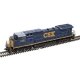 GE Dash 8-40CW - Standard DC - Master(R) Silver -- CSX 7788 (YN3, blue, yellow, black, N, Atlas Model Railroad Co. 40005830
