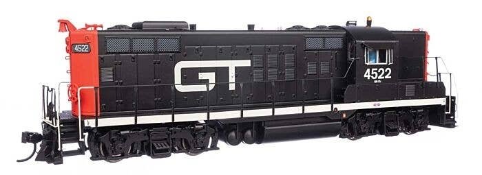 EMD GP9 with LokSound 5 Sound & DCC -- Grand Trunk Western 4522, HO, WalthersProto 42803